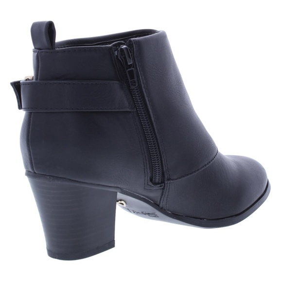 Thalia Sodi Tallie Booties 5 M Black NWT Boots new - Picture 2 of 8